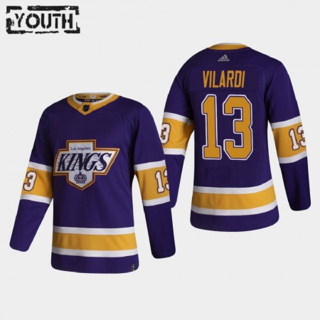 Los Angeles Kings Gabriel Vilardi 13 2020-21 Reverse Retro Authentic Shirt - Kinderen